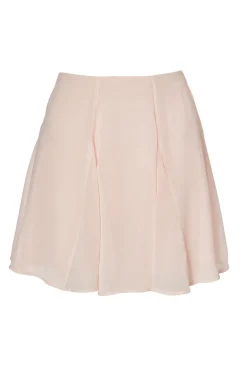 Quiz Baby Pink Pleated Mini Skirt Hot