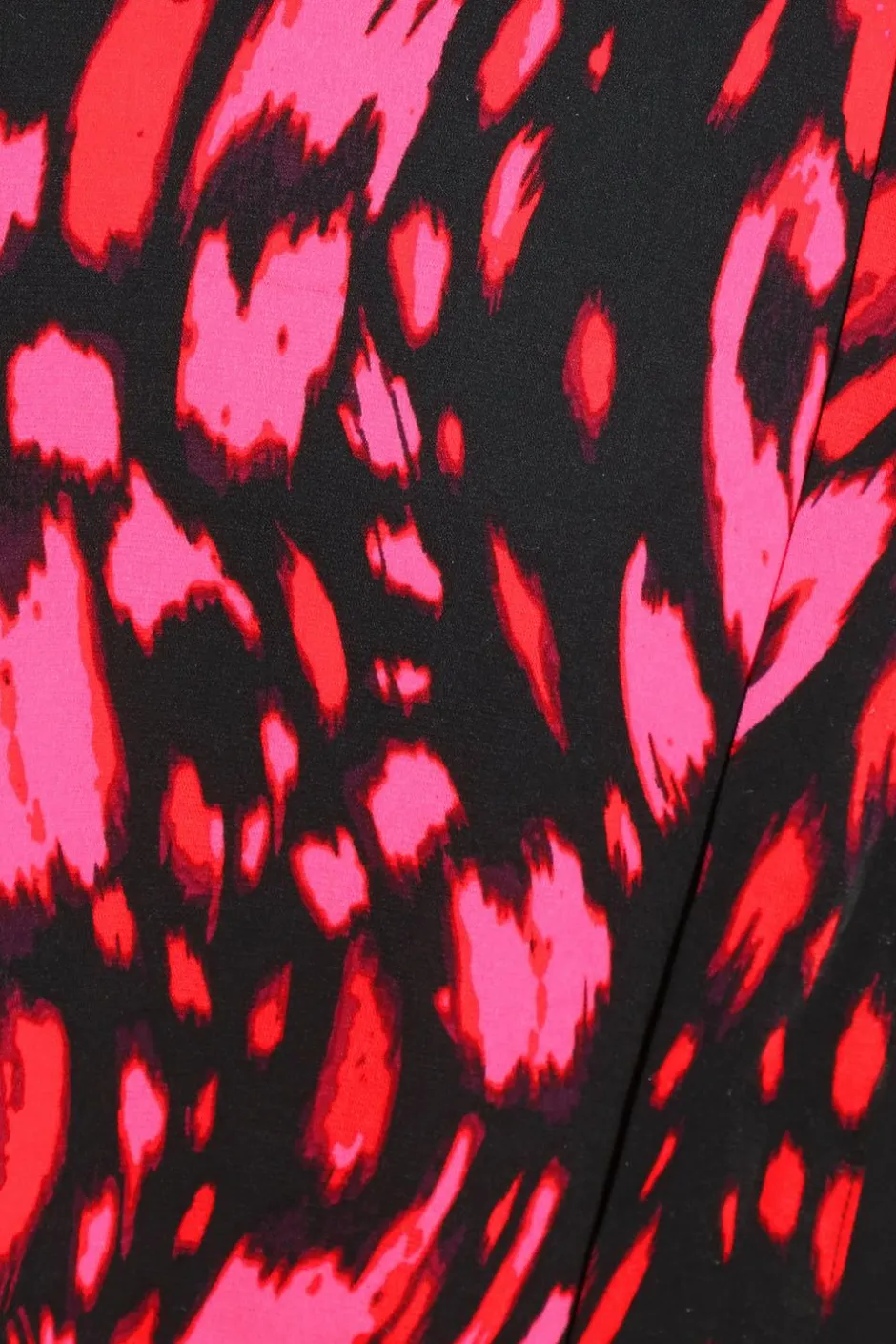 Quiz Black Animal Print Wrap Skater Dress Hot