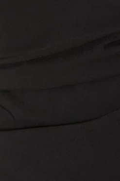 Quiz Bandeau Midi Dress Black Best