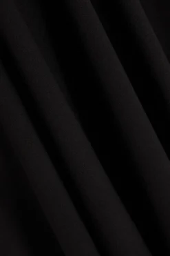 Quiz Bardot Skater Midi Dress Black Outlet