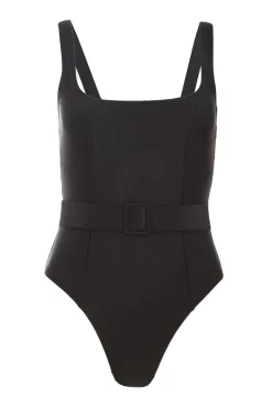 Quiz Black Belt Swimsuit Sale