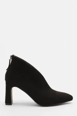 Quiz Black Block Heel Shoes Boots Hot