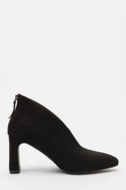 Quiz Black Block Heel Shoes Boots Hot