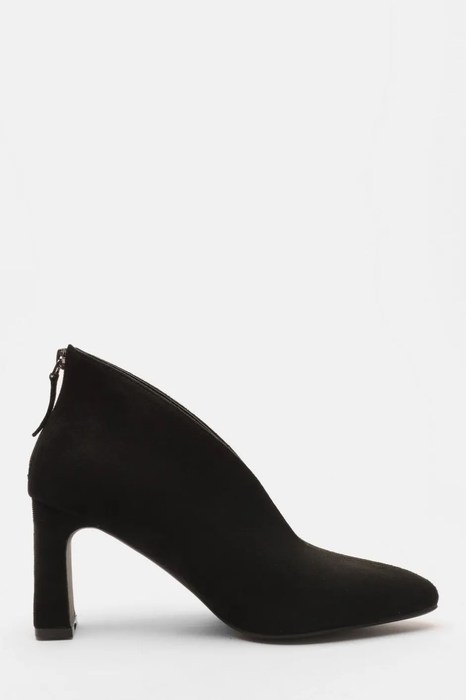 Quiz Black Block Heel Shoes Boots Hot