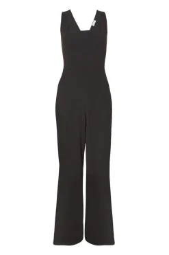 Quiz Bow Back Jumpsuit Black New