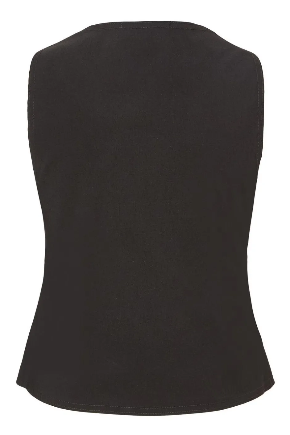 Quiz Black Bow Detail Waistcoat Outlet