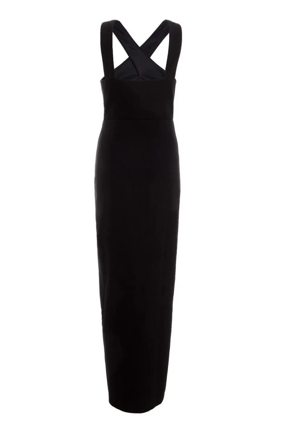 Quiz Black Bow Front Maxi Dress Sale