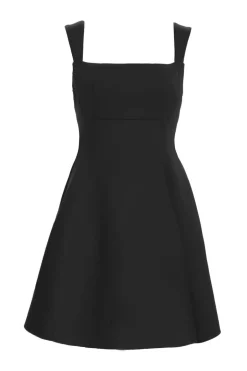 Quiz Black Bow Skater Dress Hot