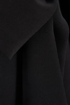 Quiz Black Bow Strapless Bodycon Dress Clearance