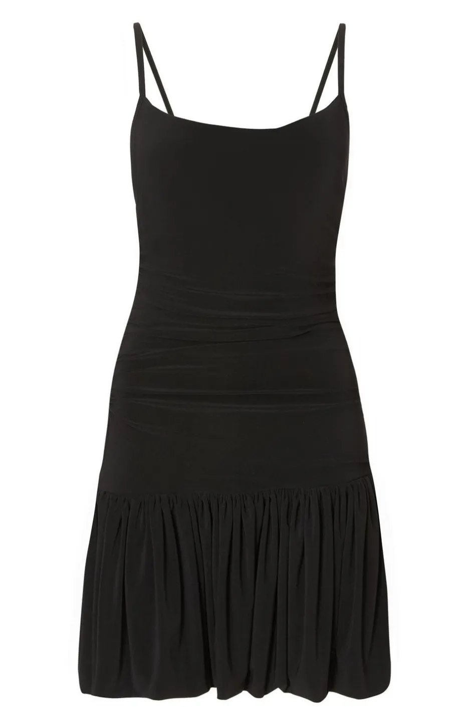 Quiz Bubble Hem Mini Dress Black Best
