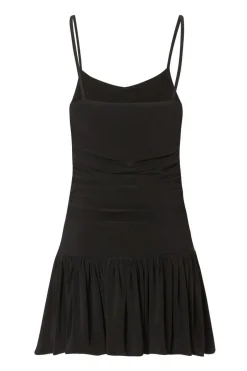 Quiz Bubble Hem Mini Dress Black Best
