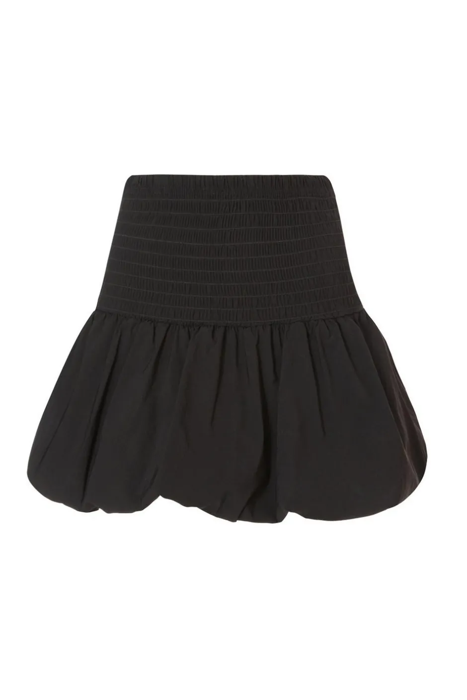 Quiz Black Bubble Hem Mini Skirt New