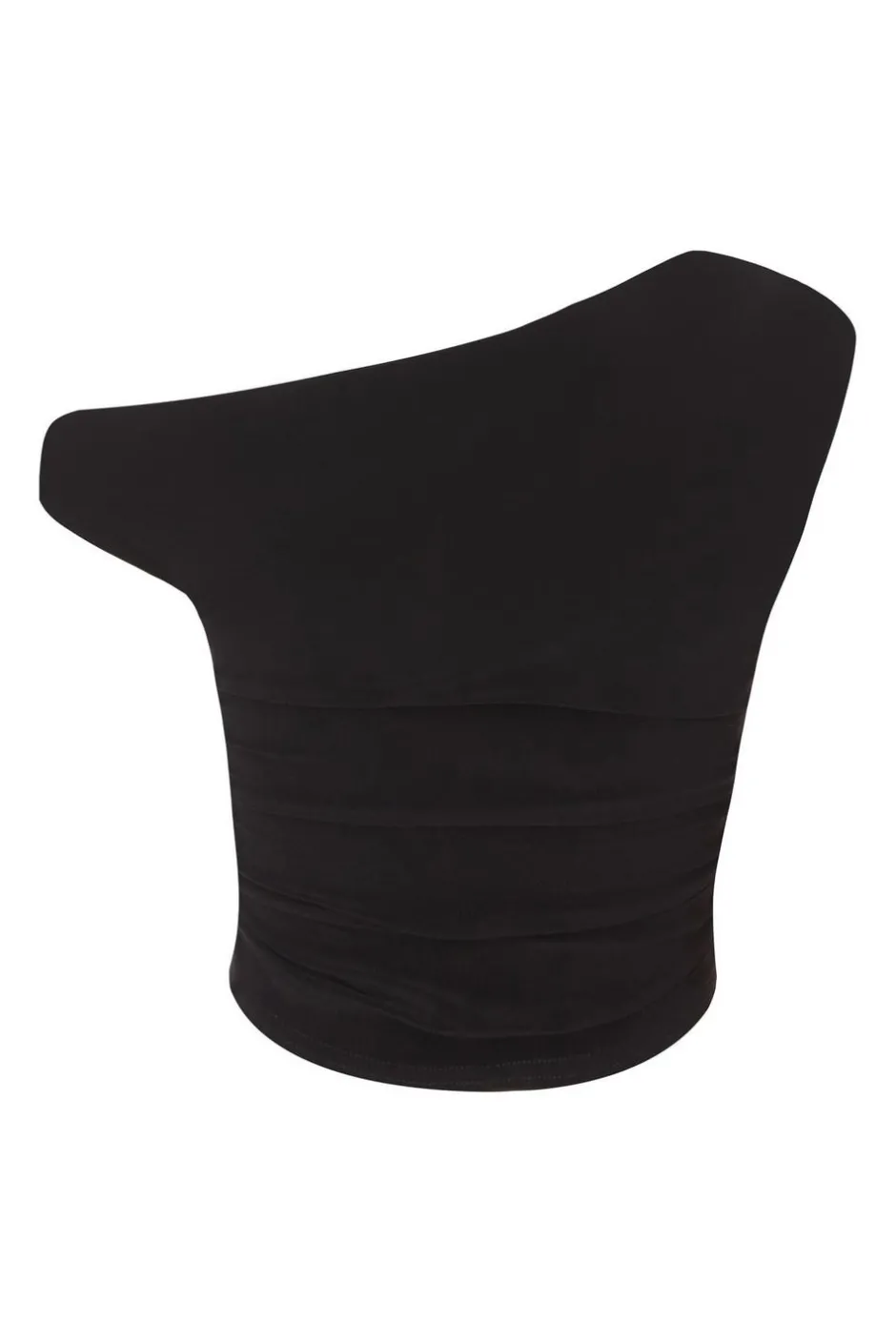 Quiz Buckle Drop Shoulder Top Black Best