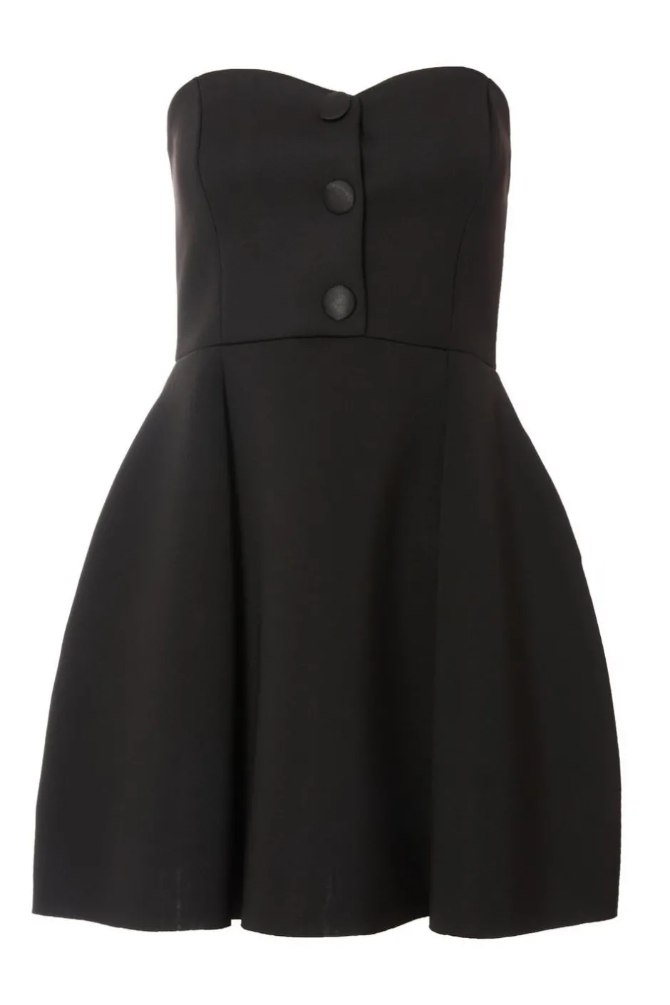 Quiz Black Button Front Mini Dress Online