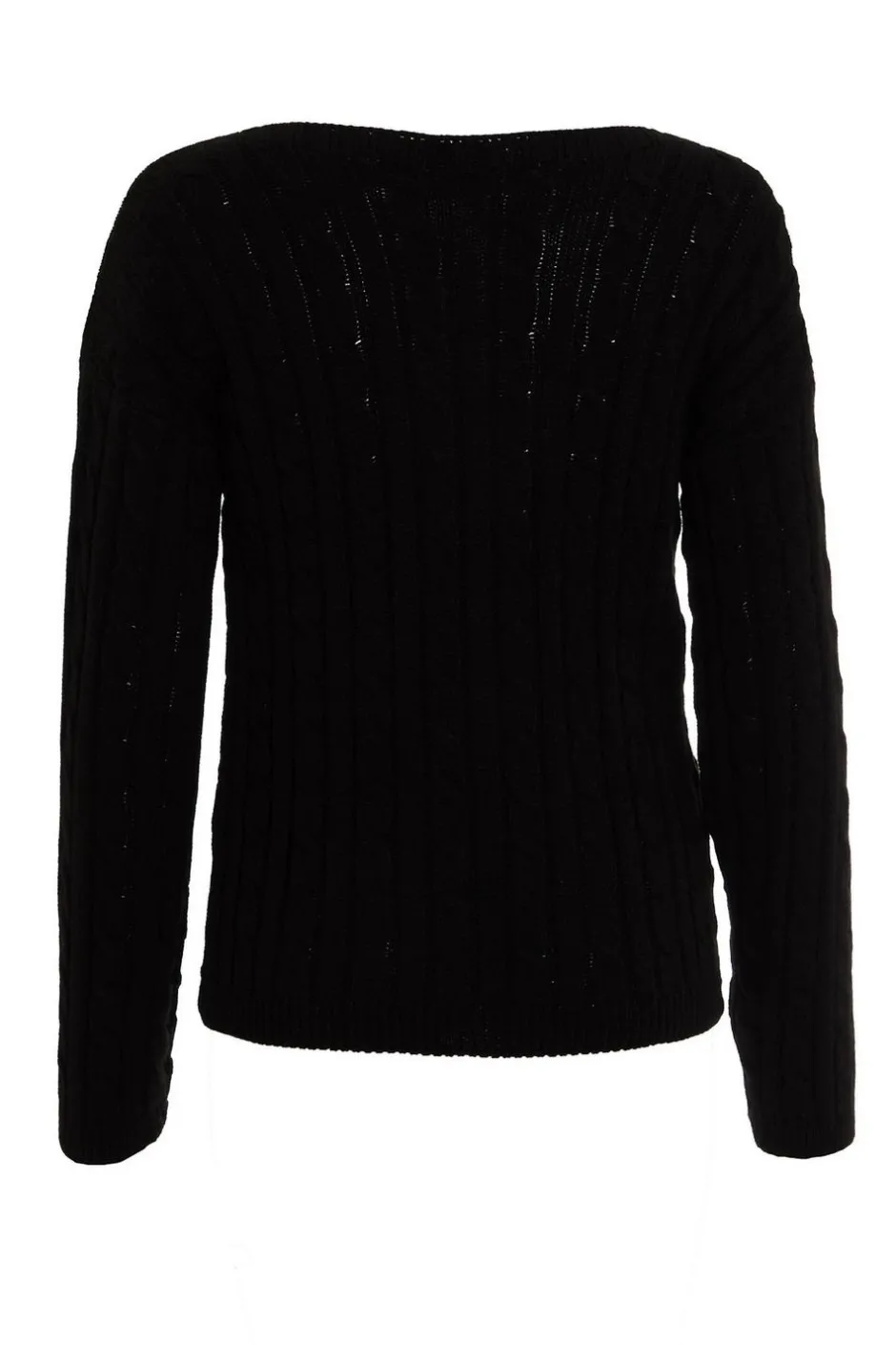 Quiz Black Cable Knit Jumper New