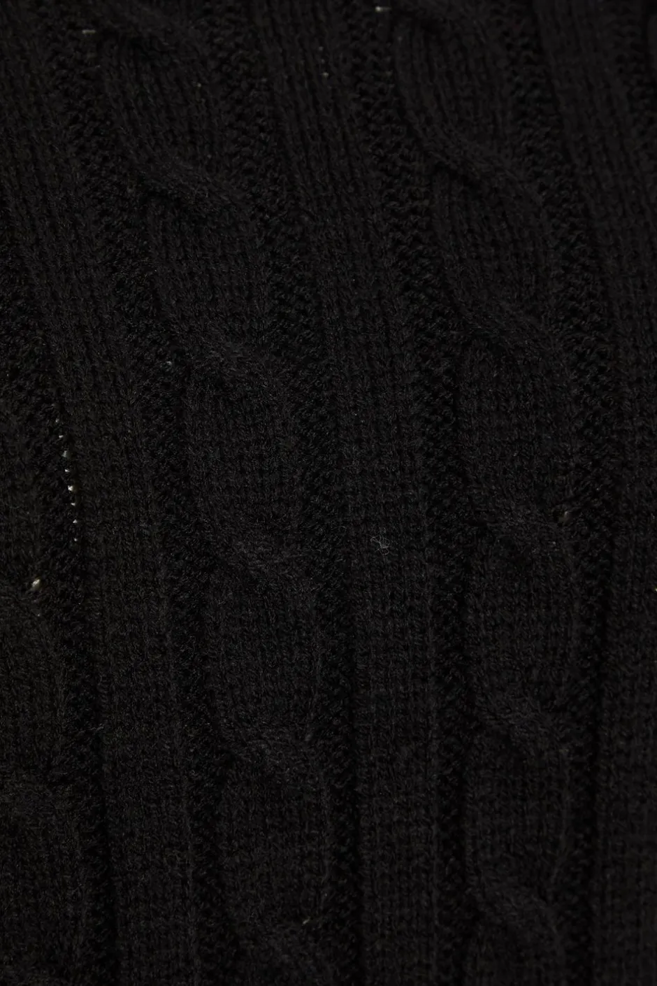 Quiz Black Cable Knit Jumper New