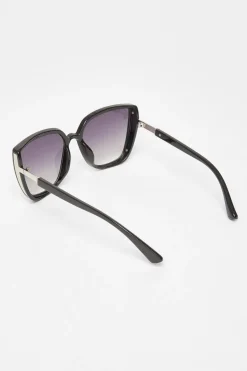 Quiz Cat Eye Sunglasses Black New