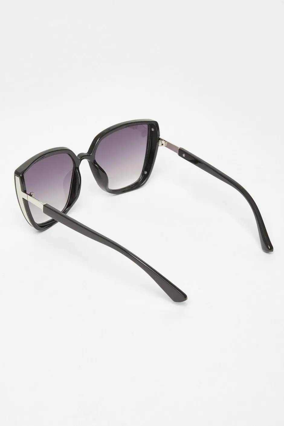 Quiz Cat Eye Sunglasses Black New