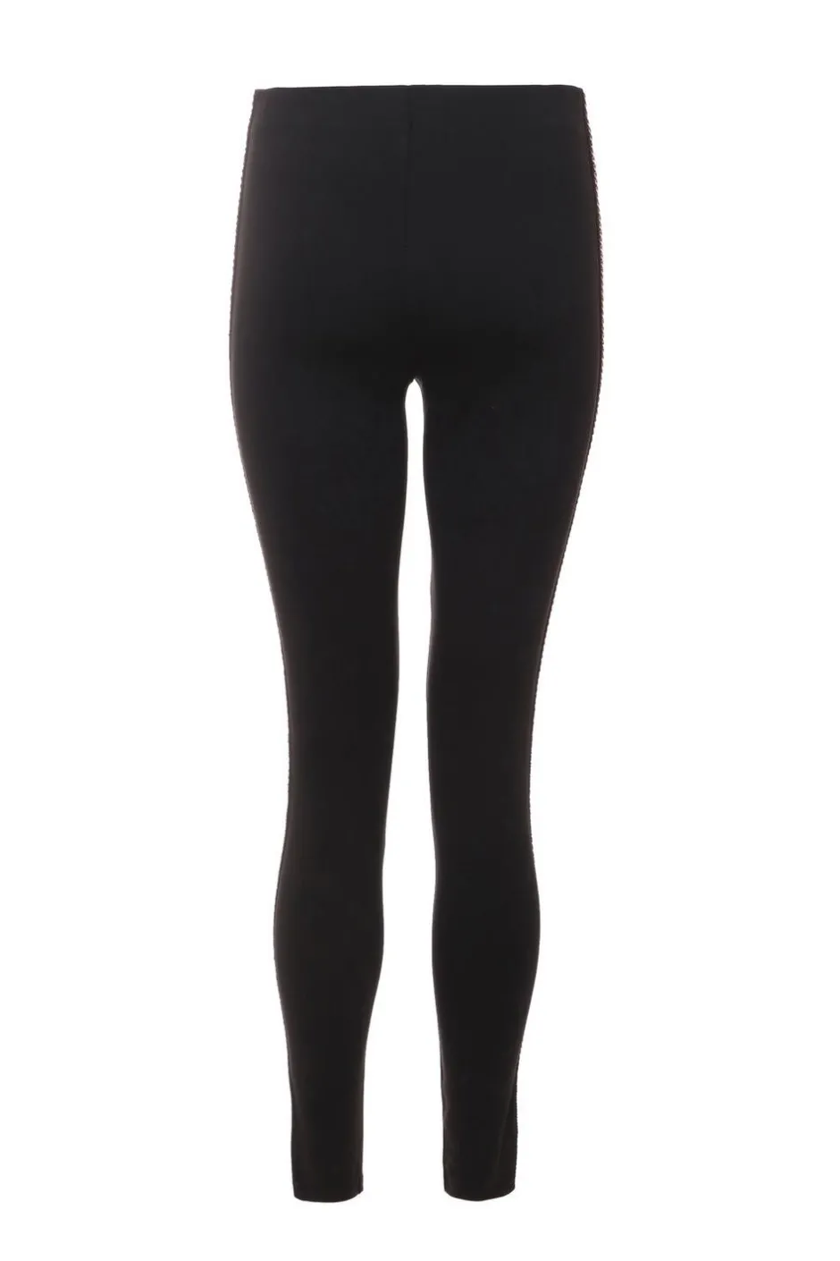 Quiz Black Chain Trim Leggings New