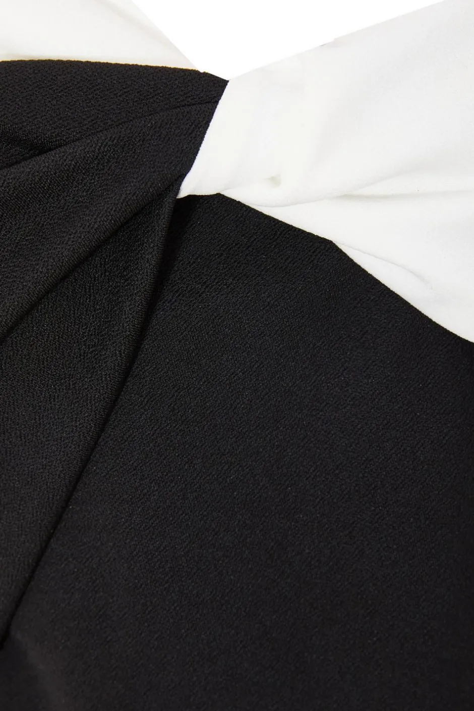 Quiz Black Contrast Bardot Jumpsuit Outlet