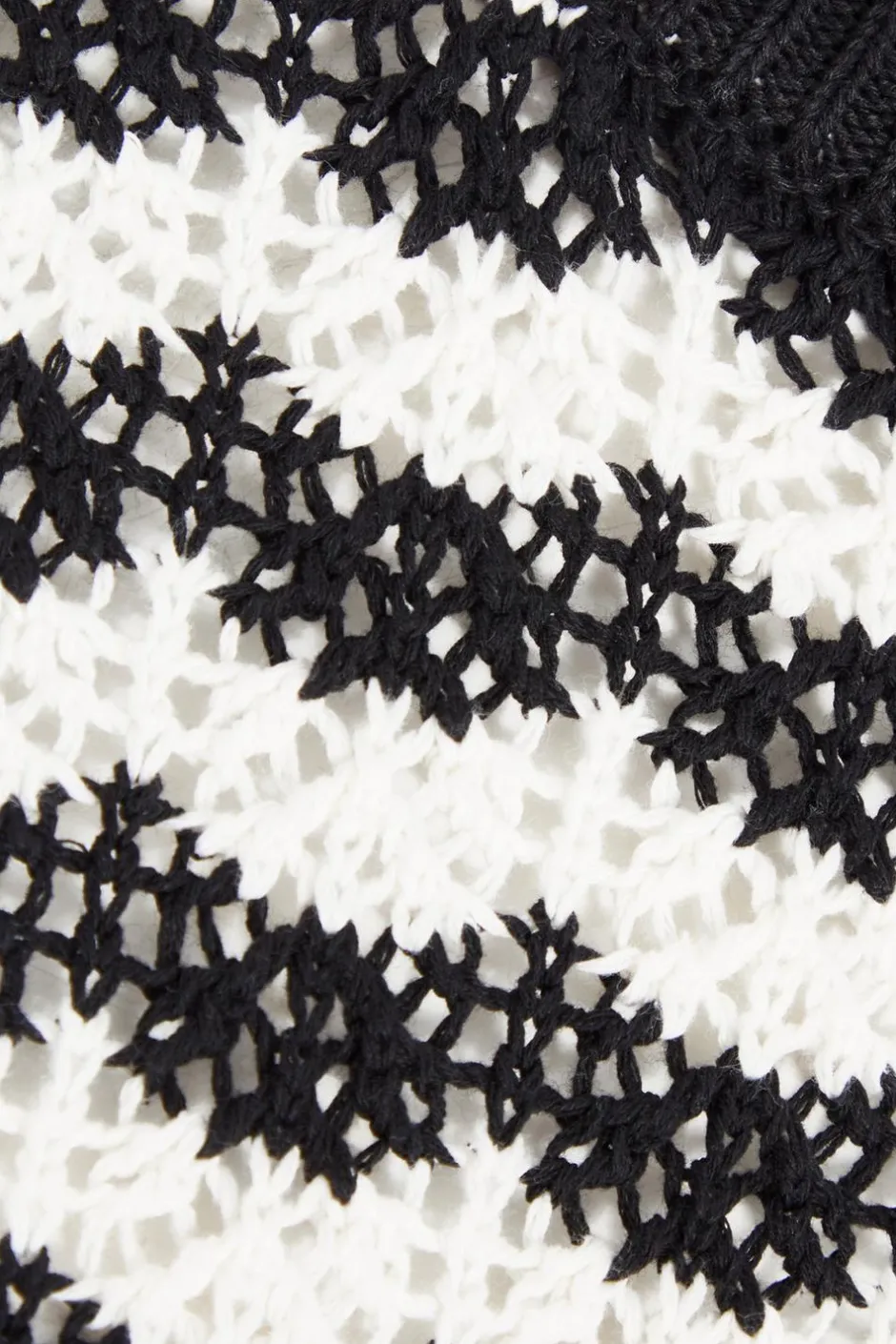 Quiz Black Contrast Knit Jumper Hot