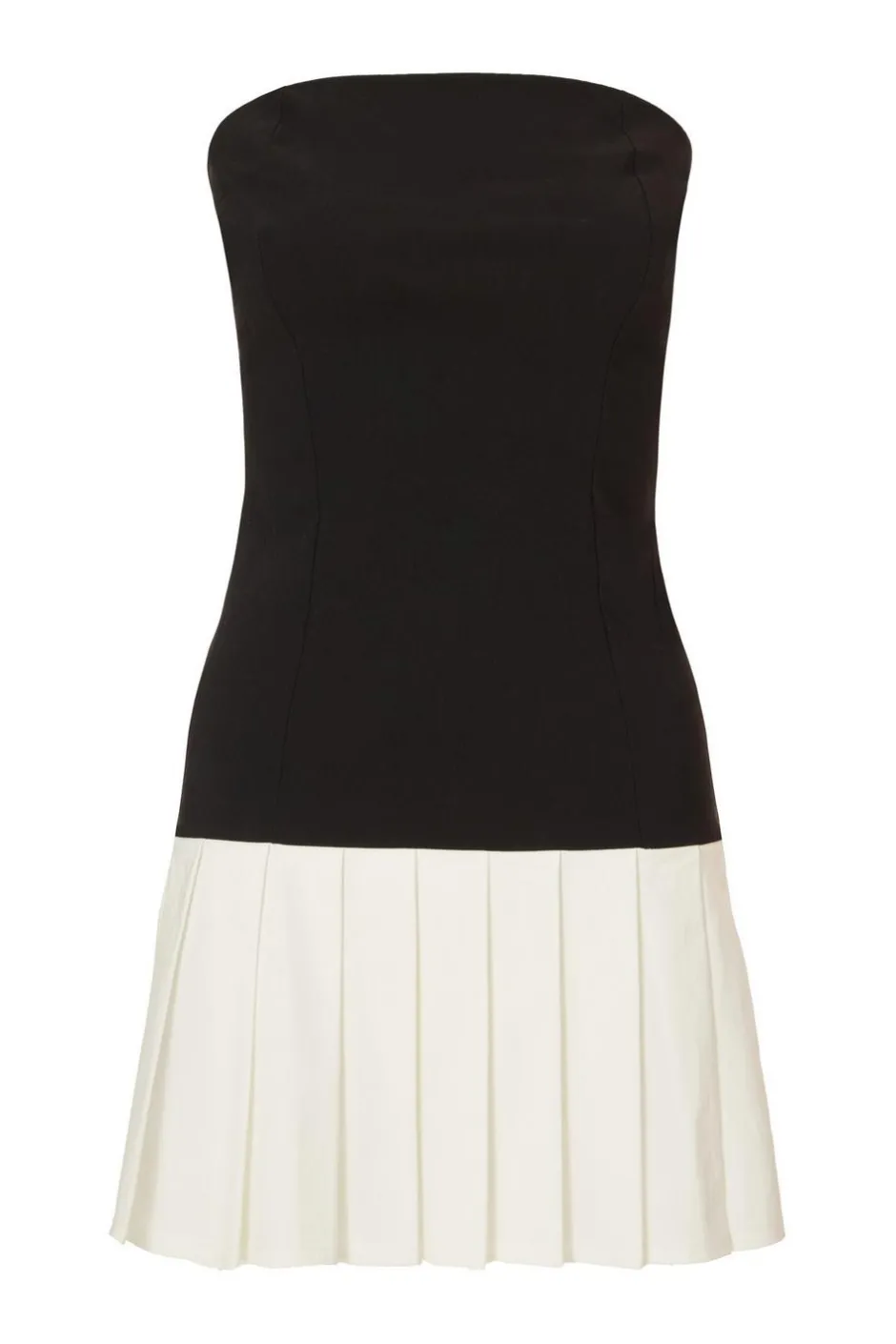 Quiz Black Contrast Mini Dress Online