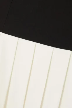 Quiz Black Contrast Mini Dress Online