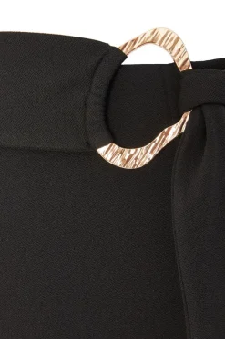 Quiz Black Contrast Palazzo Jumpsuit New