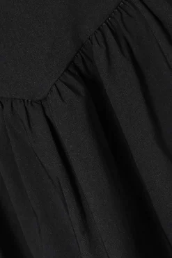 Quiz Black Contrast Skater Dress