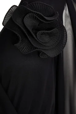 Quiz Black Corsage Wide Leg Jumpsuit Discount