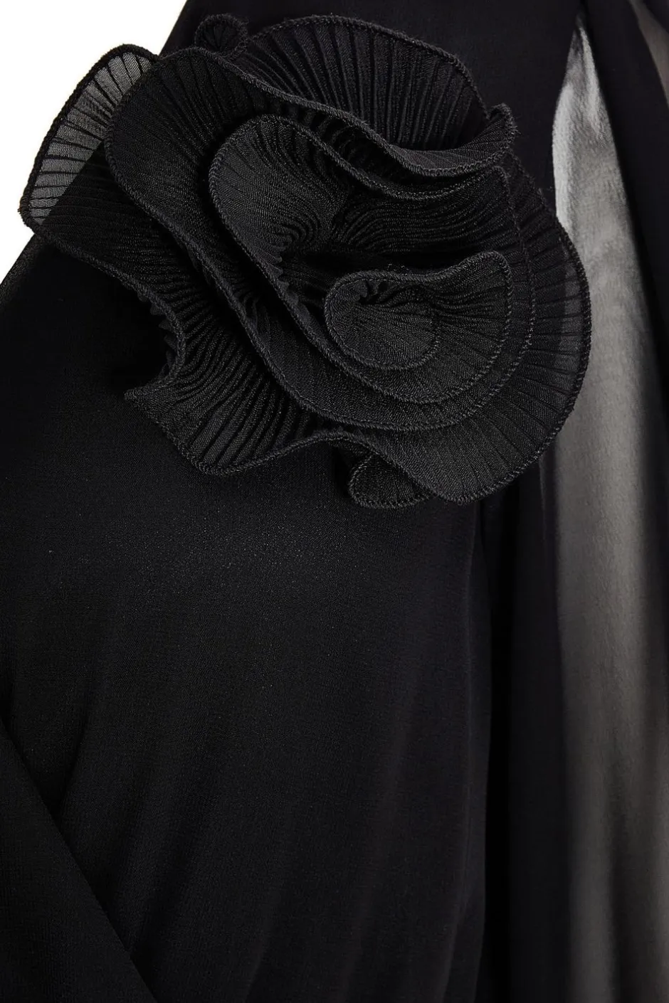 Quiz Black Corsage Wide Leg Jumpsuit Discount