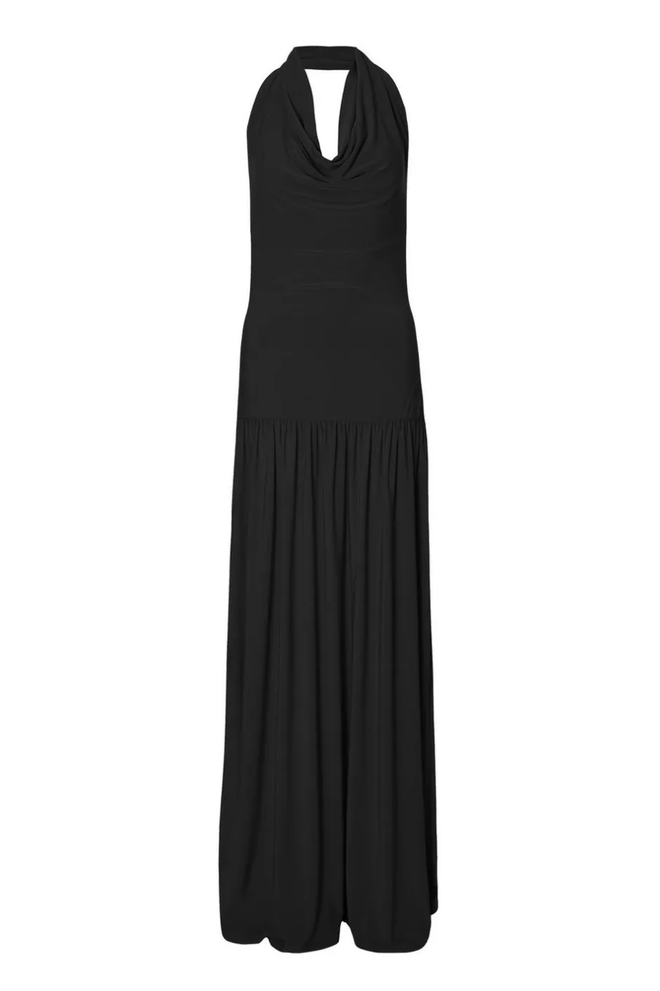 Quiz Cowl Neck Maxi Dress Black Best
