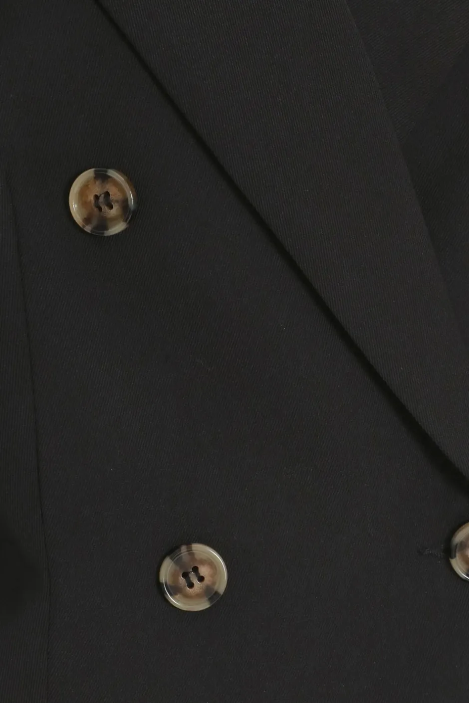 Quiz Cropped Tailored Blazer Black Sale