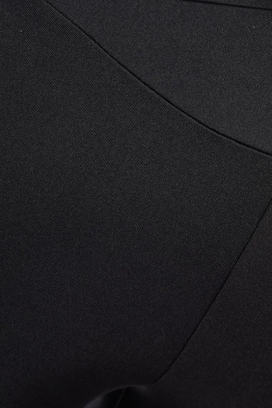Quiz Crossover Waist Leggings Black Outlet