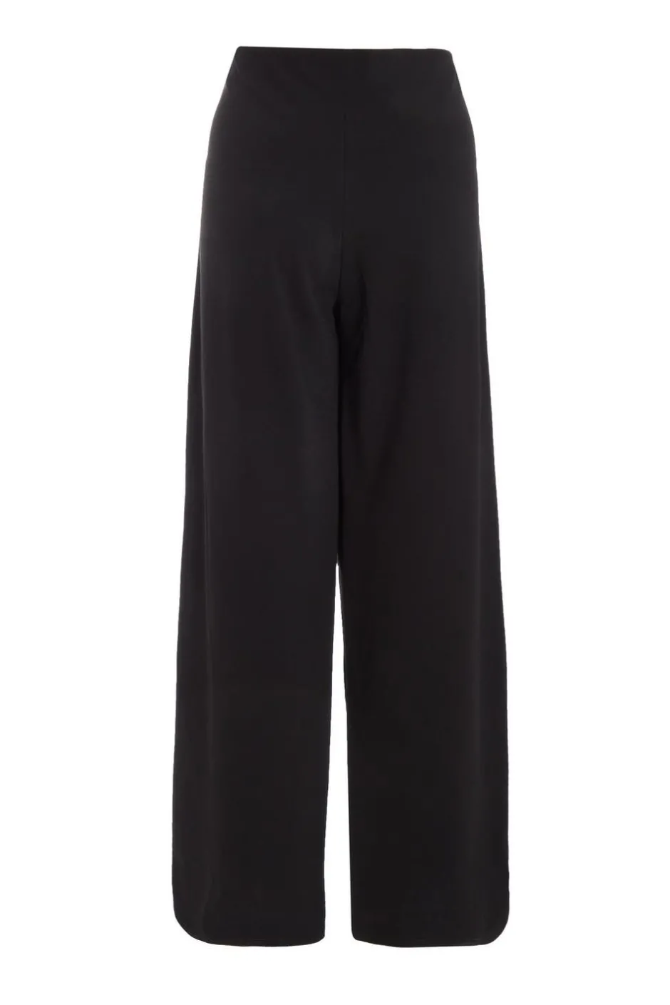 Quiz Black Diamante Button Palazzo Trousers New
