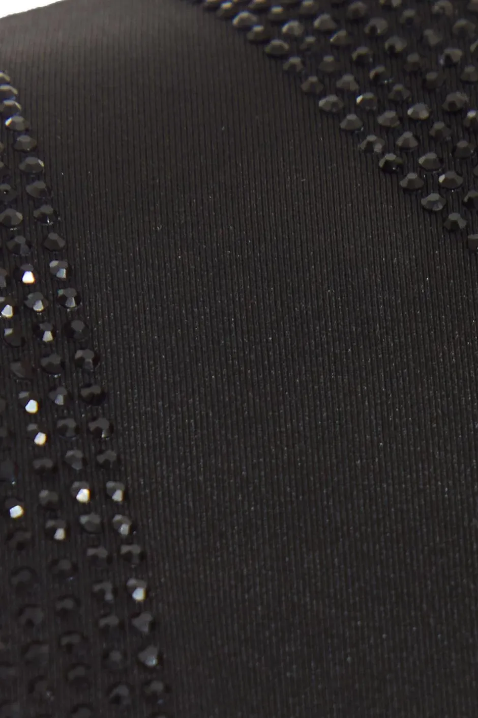 Quiz Diamante Trim Bodysuit Black