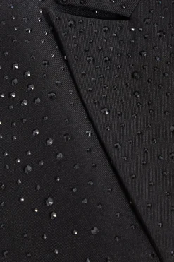 Quiz Black Embellished Blazer Sale