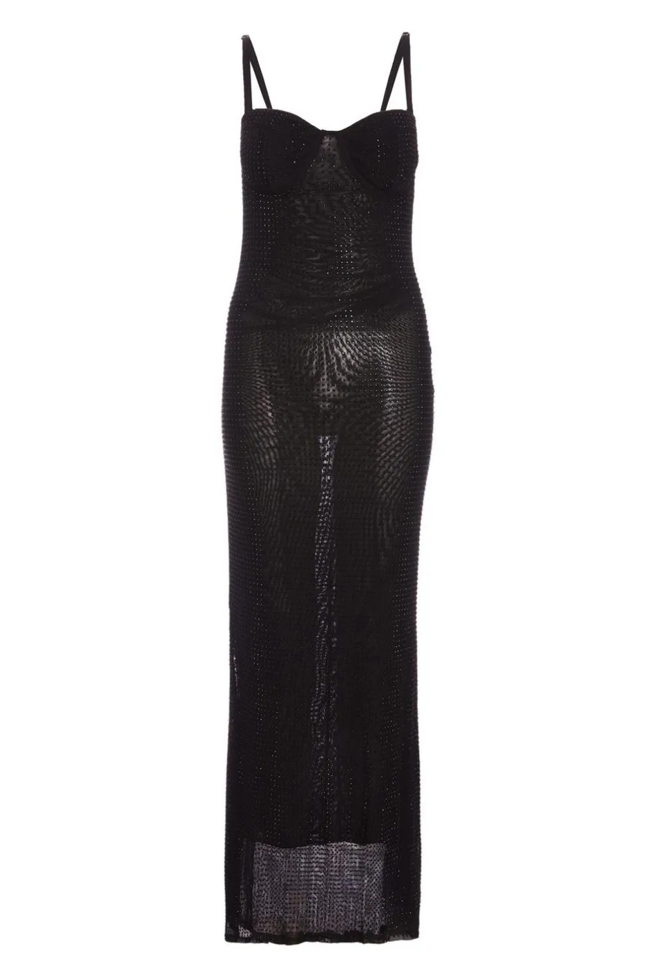 Quiz Embellished Maxi Dress Black Discount