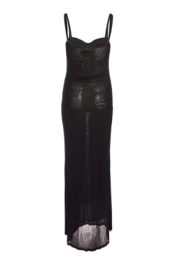 Quiz Embellished Maxi Dress Black Discount