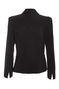 Quiz Black Embellished Tailored Blazer Clearance