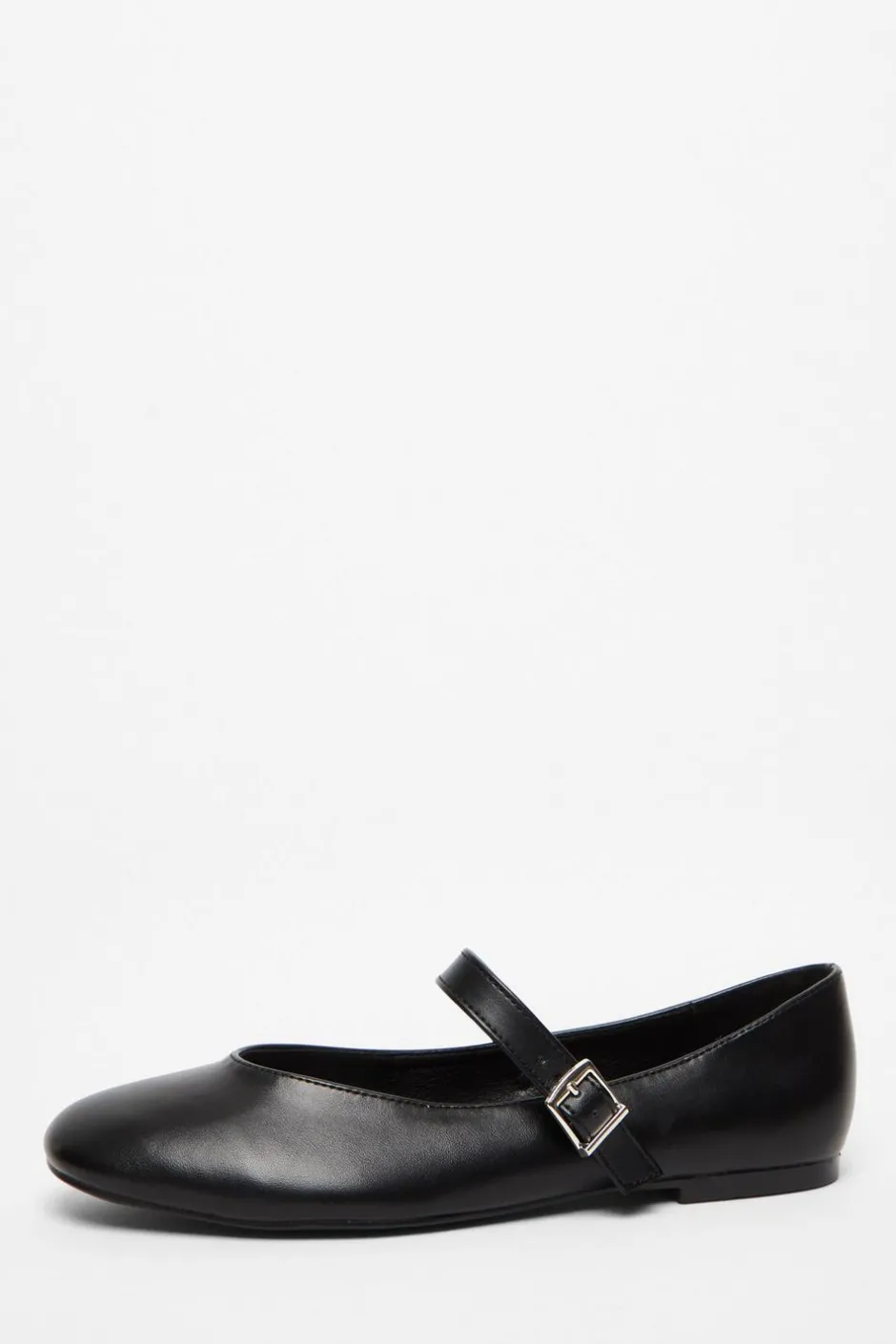 Quiz Black Faux Leather Buckle Pumps Online