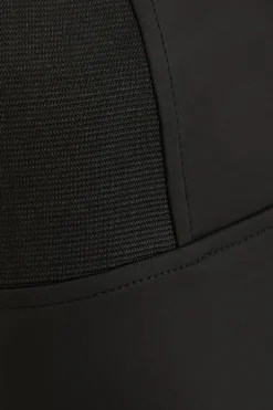 Quiz Black Faux Leather Elasticated Leggings