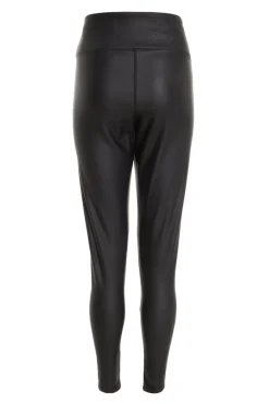 Quiz Black Faux Leather Leggings Outlet