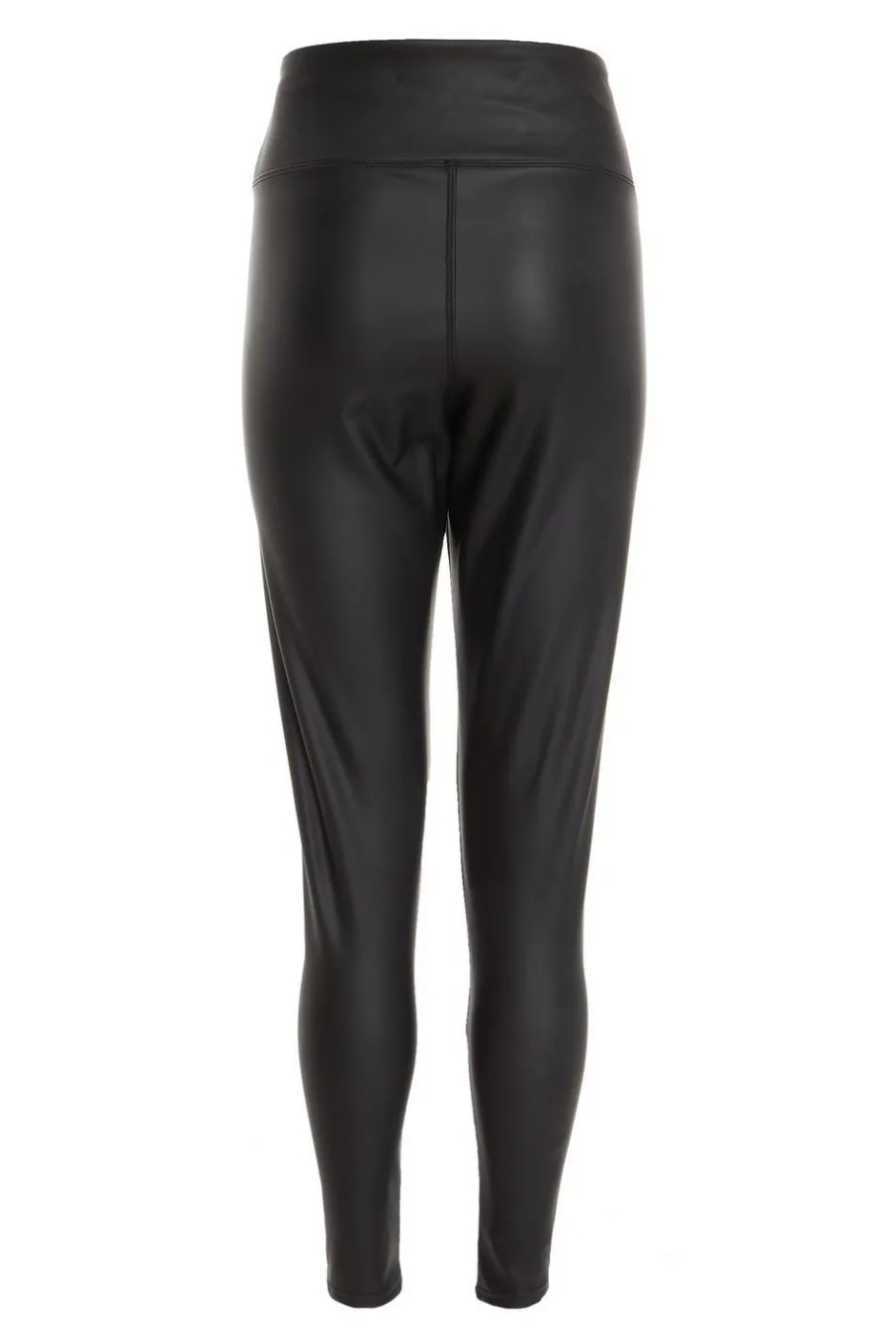 Quiz Black Faux Leather Leggings Outlet