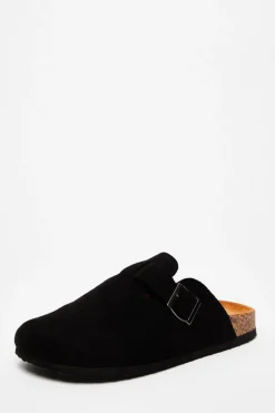 Quiz Black Faux Suede Mules Best
