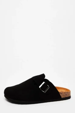 Quiz Black Faux Suede Mules Best