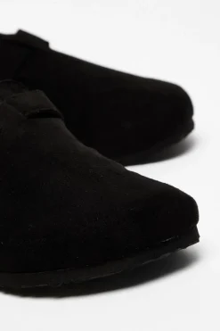Quiz Black Faux Suede Mules Best