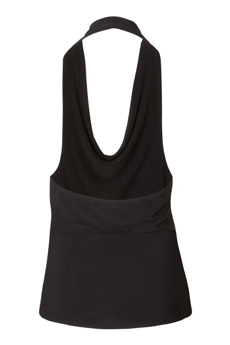 Quiz Black Halter Neck Wrap Top Discount