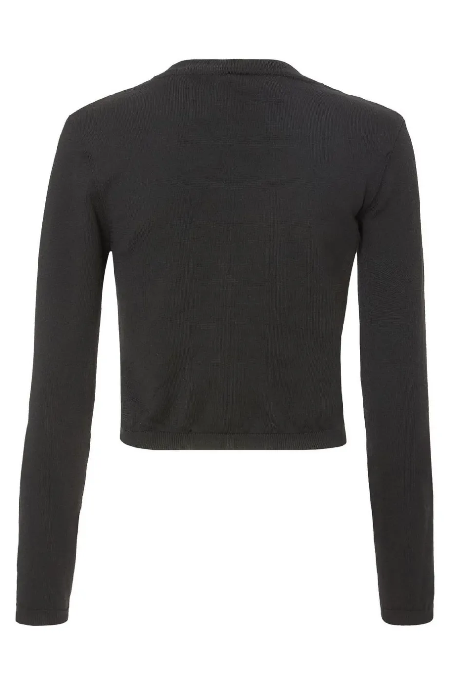 Quiz Black Knit Cropped Jumper Sale