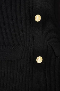 Quiz Black Knit Halter Neck Dress Best